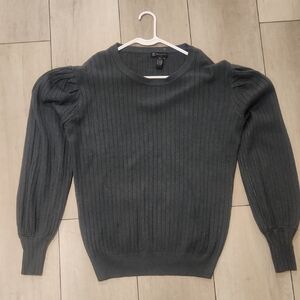 INC International Concepts Dark Gray Ribbed Sweater Size XXl